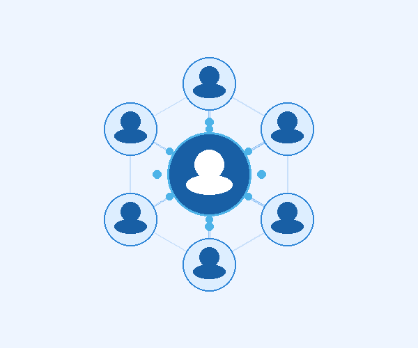 Connected community of lightworkers, healers, and coaches